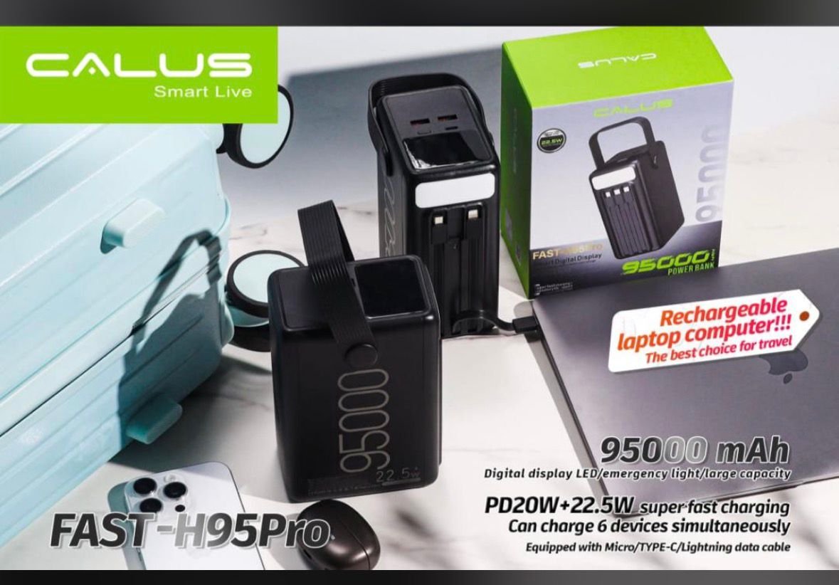 Powerbank Calus - Lampe LED intégrée