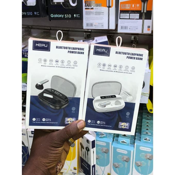 Écouteurs Bluetooth HEPU – Son Clair & Confort Absolu