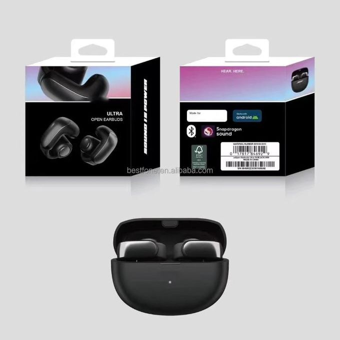 Écouteurs Bose Open‑Ear Bluetooth 5.3 – Confort & Appels Clairs (IPX4)