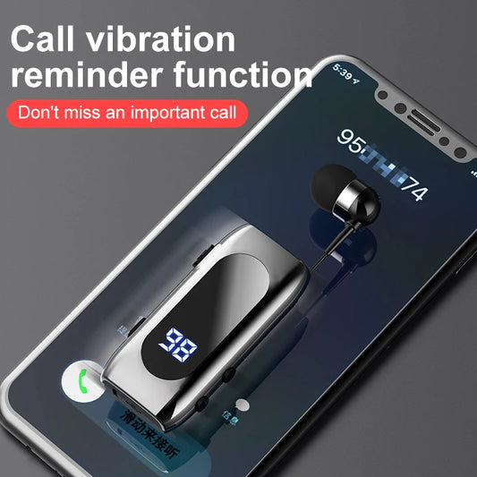 Aureillette Bluetooth à Clips K55 avec 20 Heures de Conversation